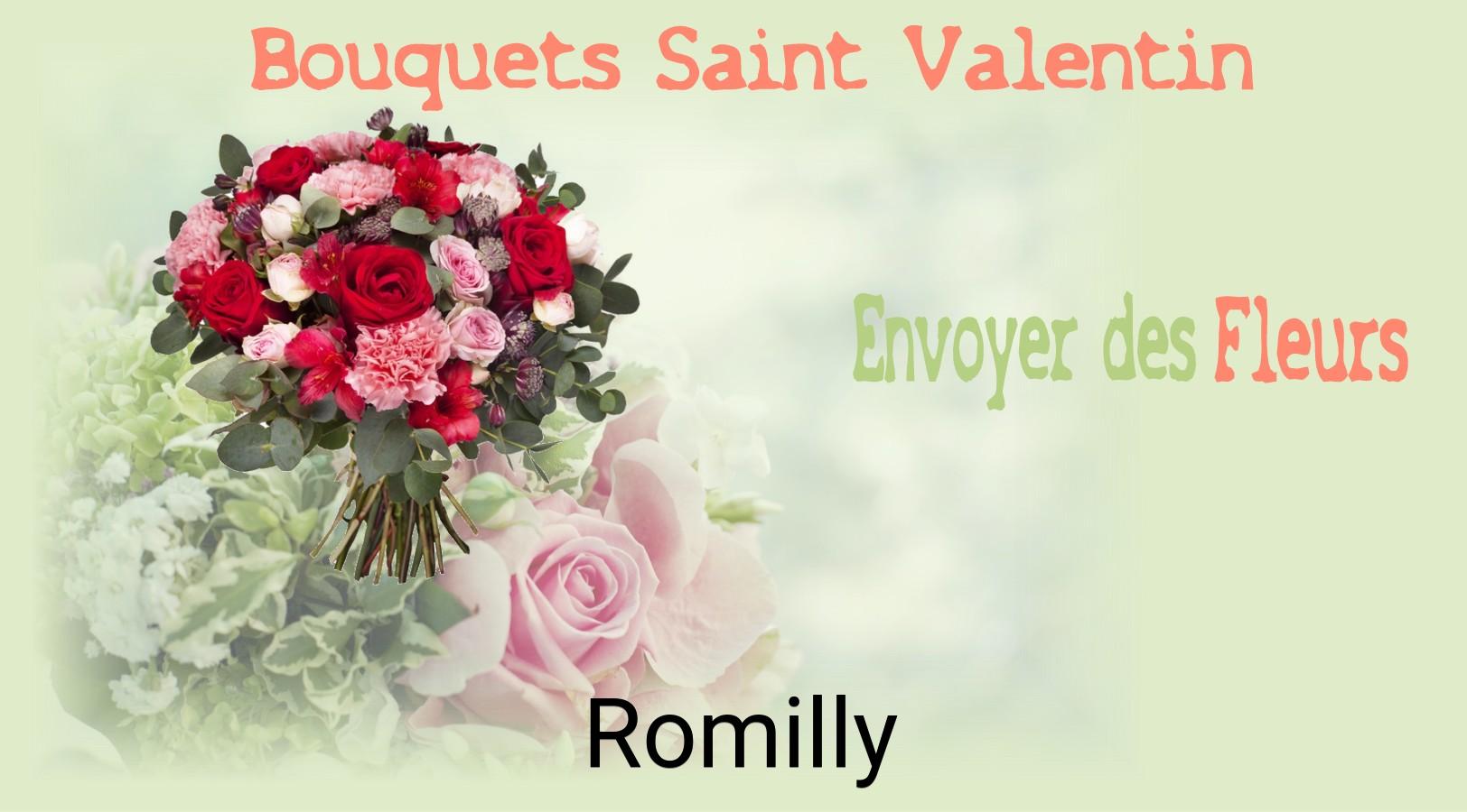 Roses de Saint-Valentin livrées à Romilly
